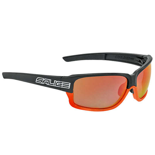 Salice 017 RW Sunglasses - Black Orange Idro Red