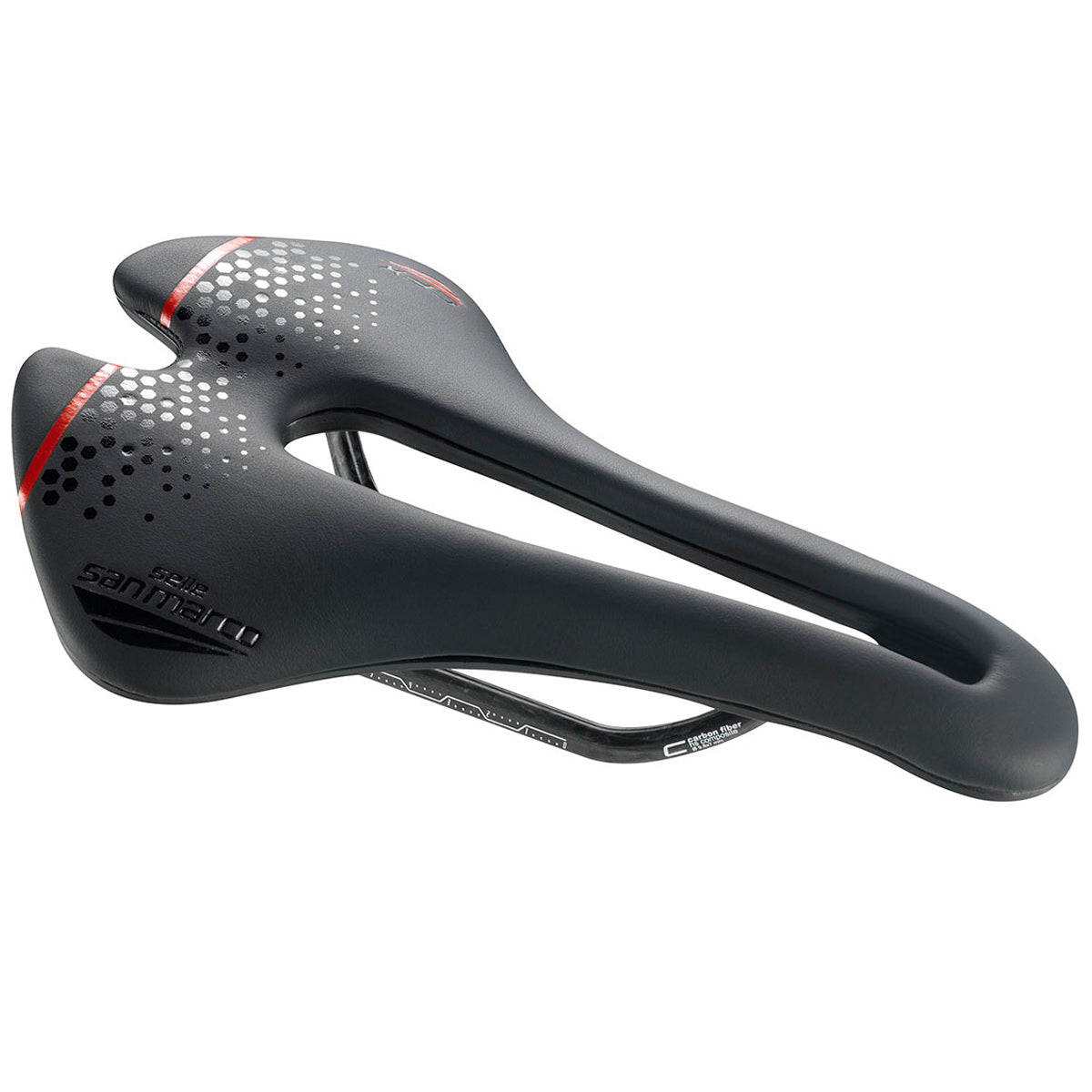 San Marco Aspide Short Open-Fit CFX Wide sattel