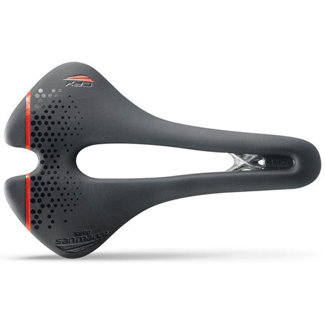 Sella San Marco Aspide Short Open-Fit CFX Wide - Nero rosso