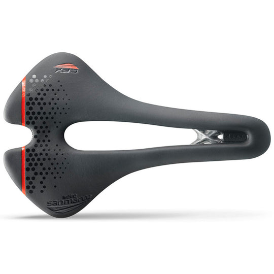 Sella San Marco Aspide Short Open-Fit CFX Wide - Nero rosso