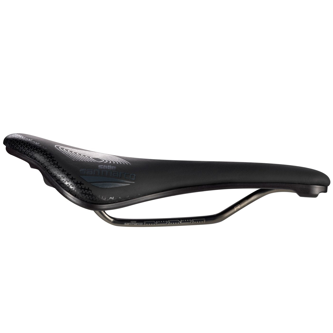 Sella San Marco Aspide Short Open-Fit Supercomfort Narrow - Nero - Q