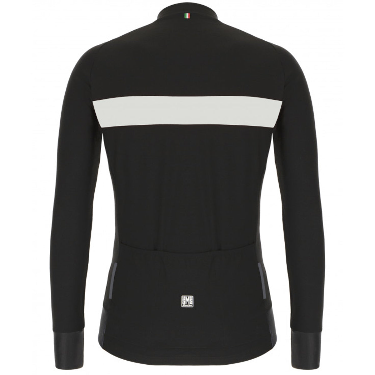 Maglia maniche lunghe Santini Adapt - Nero bianco - C