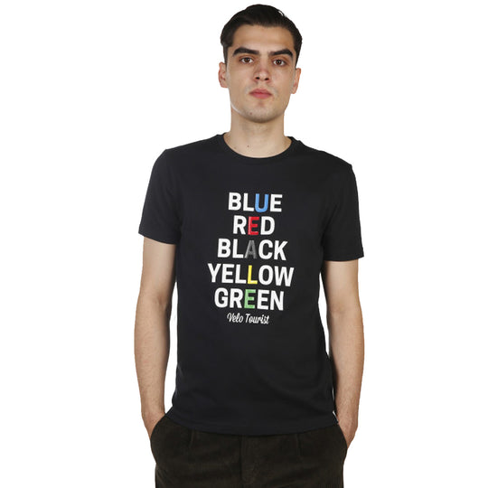 T-shirt Santini Antwrp Colori - Noir