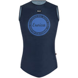 Maglia intima senza maniche Santini Eroica Dry - Blu - C