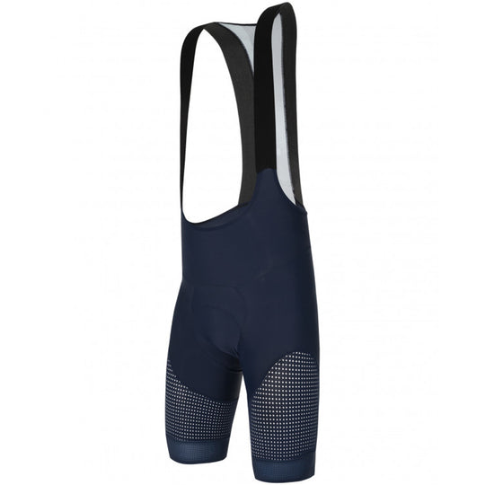 Santini Forza Indoor tragerhose - Blau