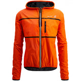 Giacca antivento reversibile Santini x K-WAY - Arancio - G