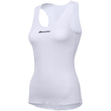 Maglia intima senza maniche donna Santini Lieve - Bianco
