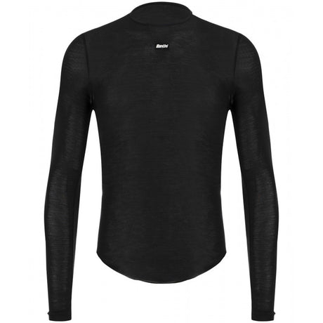 Maglia intima maniche lunghe Santini Primaloft Dry - Nero - F