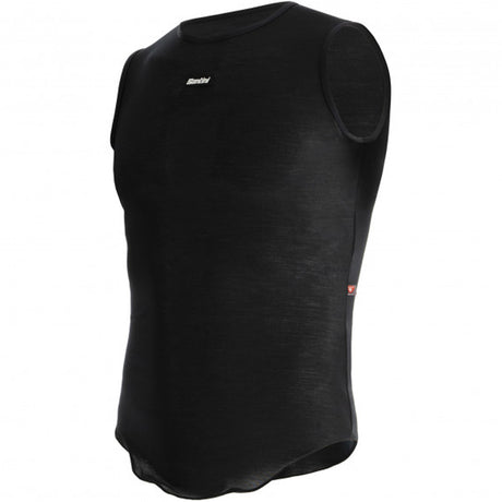 Maglia intima senza maniche Santini Primaloft Dry - Nero - A