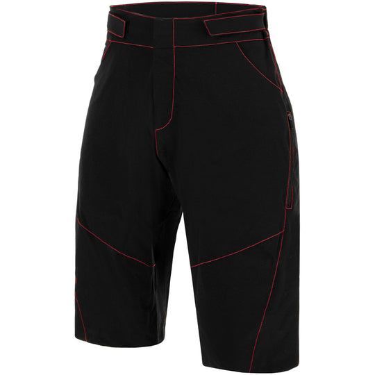 Santini Selva mtb frau kurze radhose - Schwarz fuxia