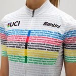 Maillot femme Santini UCI Road 100 Champions