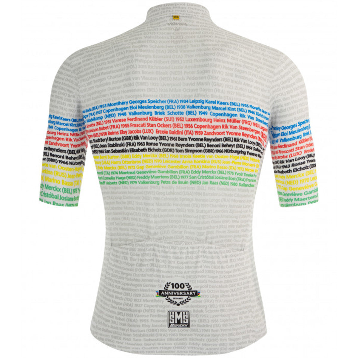 Maglia Santini UCI Road 100 Champions - L