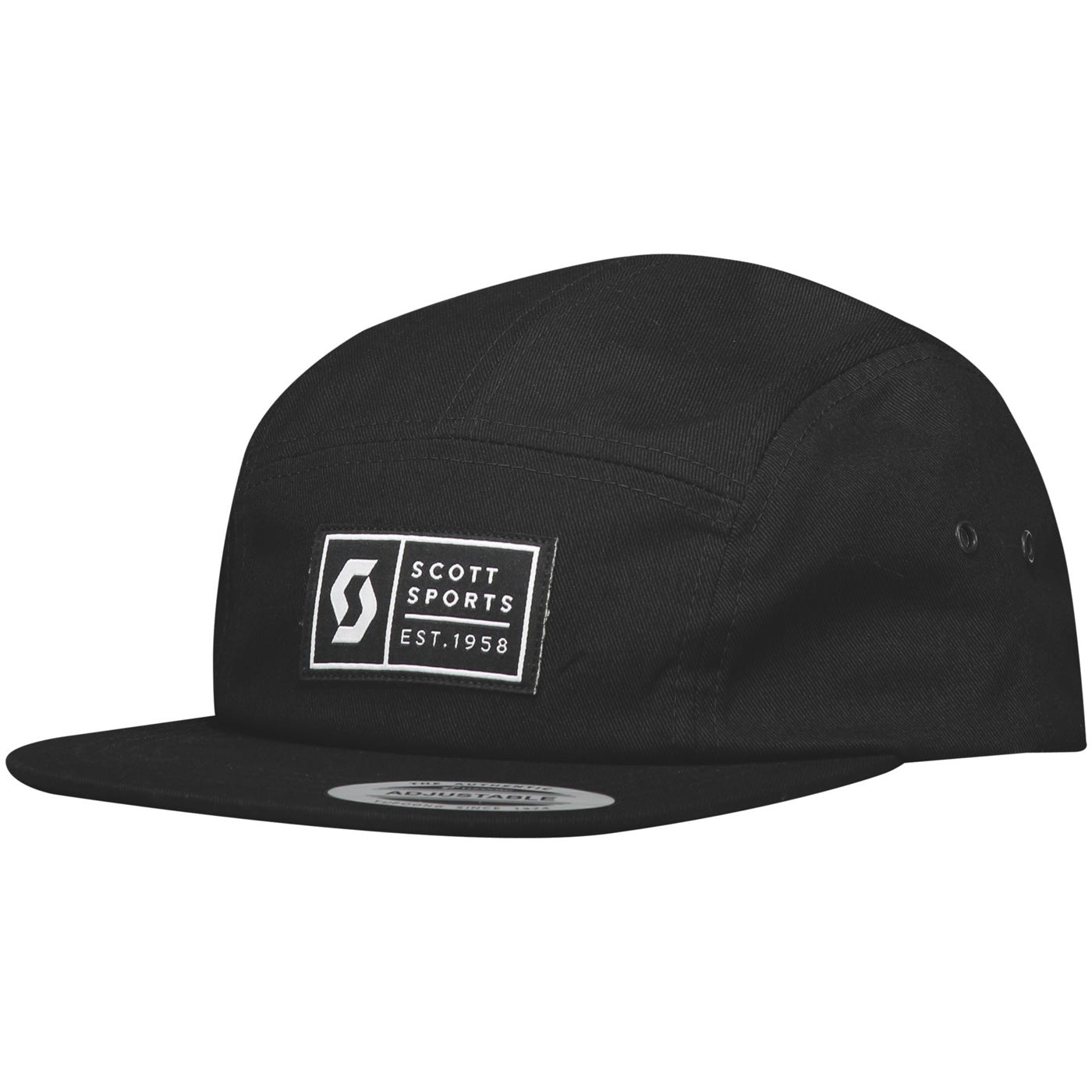 Beechfield Cappellino Unisex In Cotone Spazzolato, Basso Profilo, Nero, Taglia Unica, Con Cinturino Regolabile