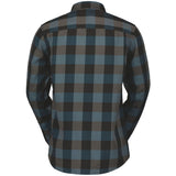 Camicia Scott Trail Flow Check - Verde blu - O