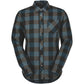 Camisa Scott Trail Flow Check - Verde azul