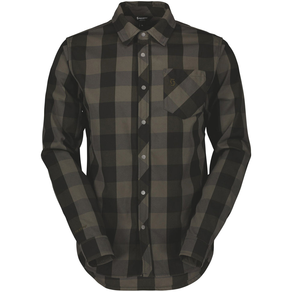 Camicia Scott Trail Flow Check - Verde - M