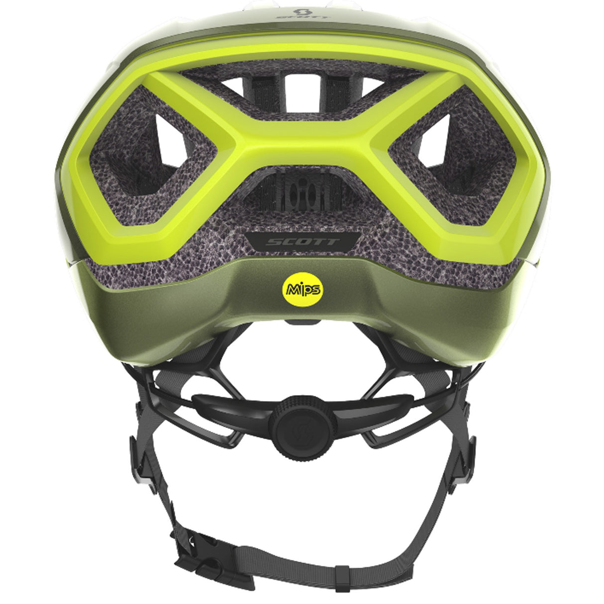 Casco Scott Centric Plus - Giallo - B
