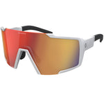 Scott Shield Compact brille - Weiss rot