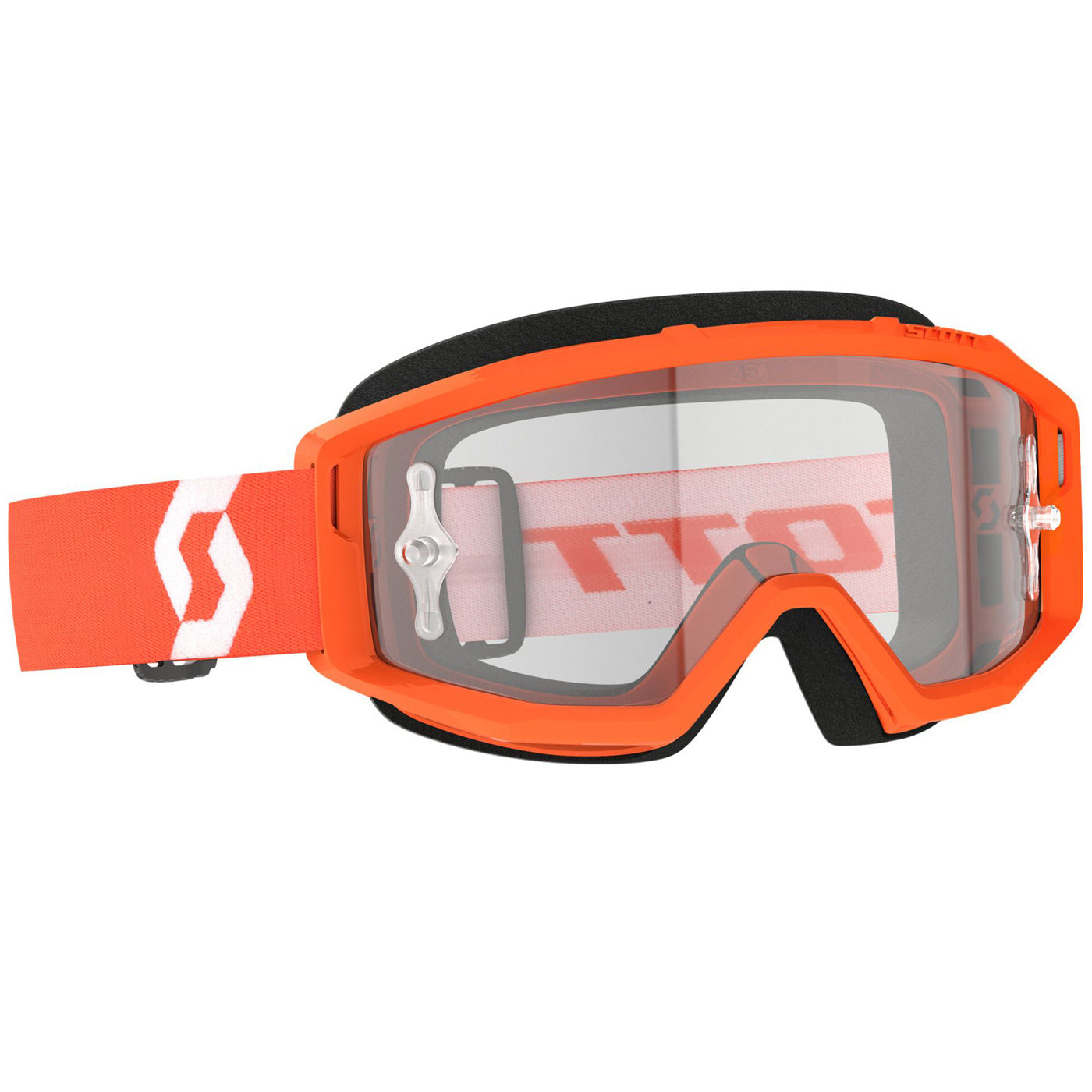 Scott Primal Clear mask Orange All4cycling