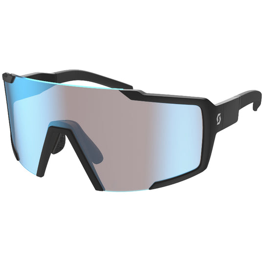 Occhiali Scott Shield - Nero blue chrome