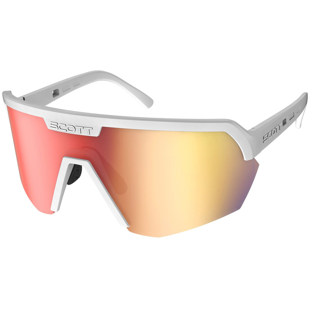 Occhiali Scott Sport Shield - Bianco rosso - N