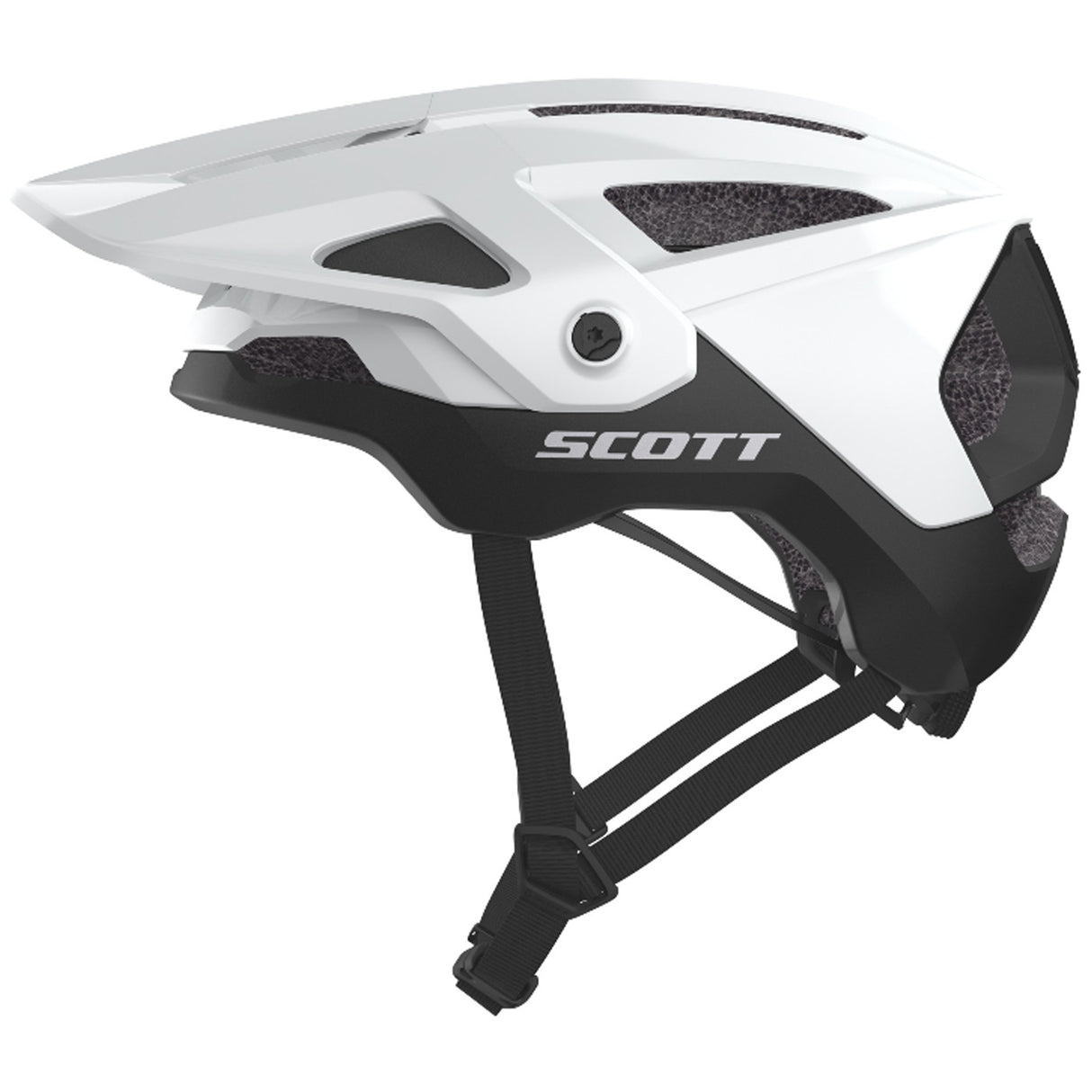 Casco Scott Stego Plus - Bianco nero - B