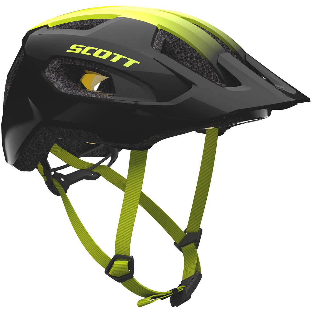 Casco Scott Supra Plus - Nero giallo - F