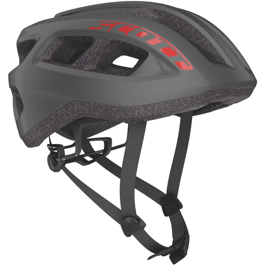Casco Scott Supra Road - Grigio rosso