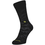 Scott Trail Camo Crew socks - Black yellow