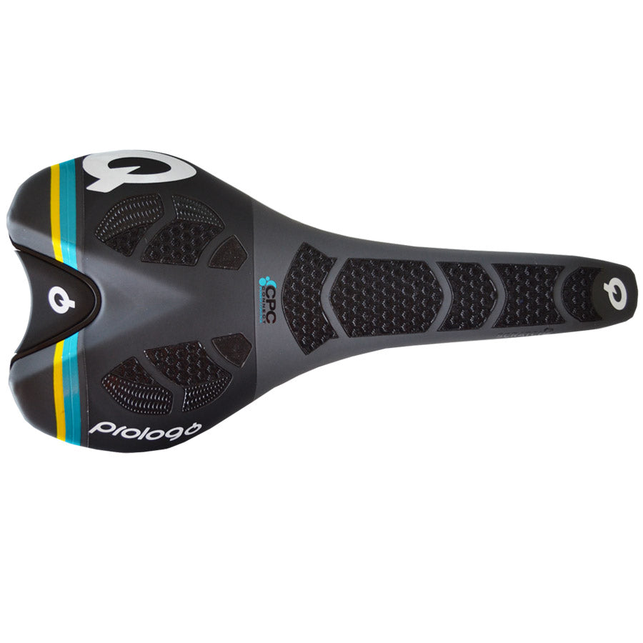 Prologo Scratch 2 CPC Airing Nack Saddle - Black Blue Yellow