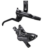 Kit freno a disco idraulico Shimano Deore 4 Pistoncini BL-M6100 + BR-M6120 + Tubo - Posteriore
