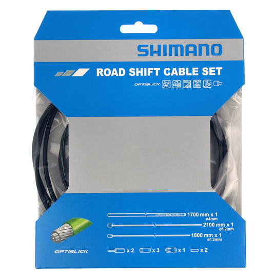 Shimano Optislik carretera Gear Wire Kit - Negro