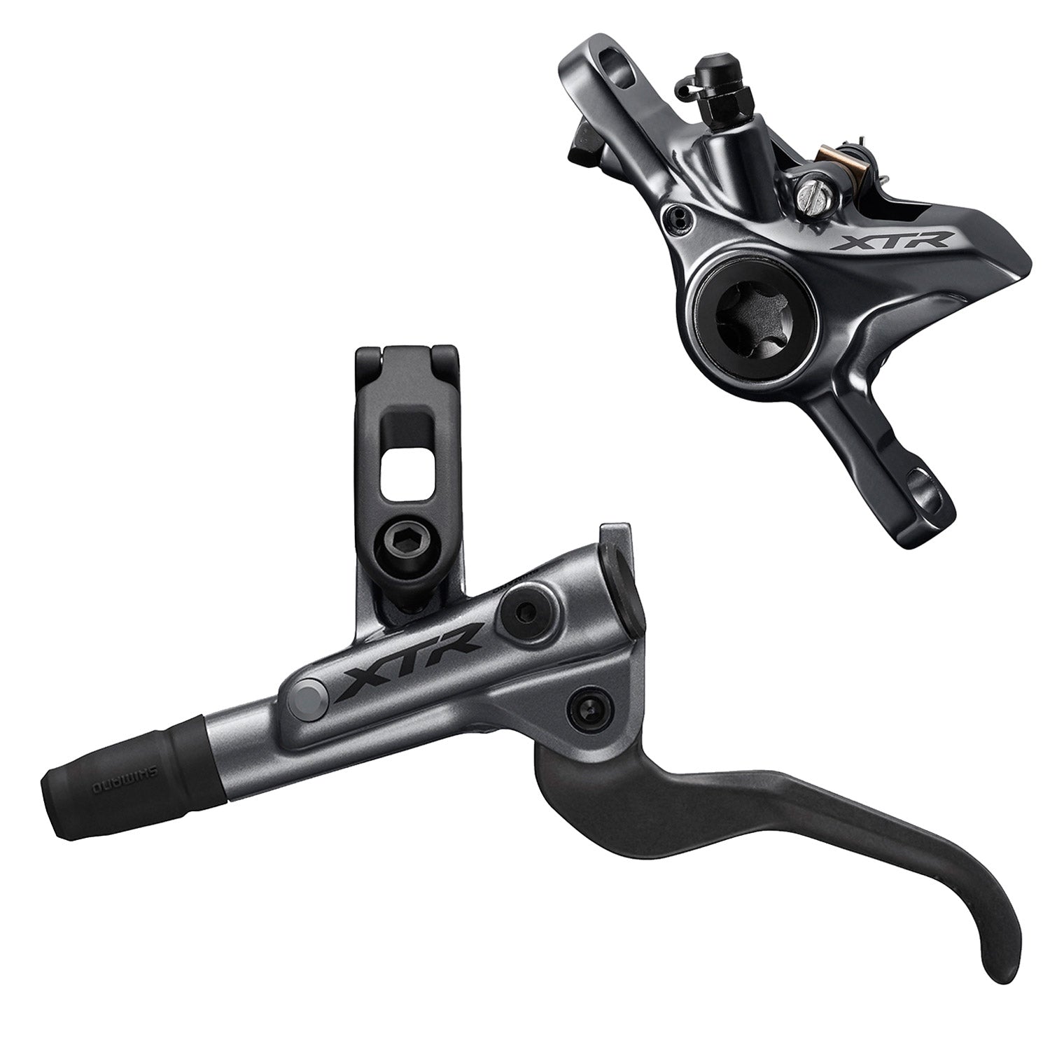 Shimano Kit Freno Disco XTR Idraulico BR-M9100 Black Posteriore - Foto 2