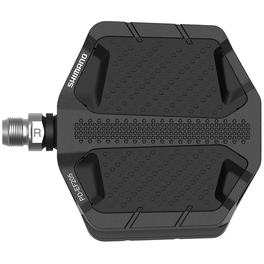 P�dales Shimano PD-EF205 Flat - Noir