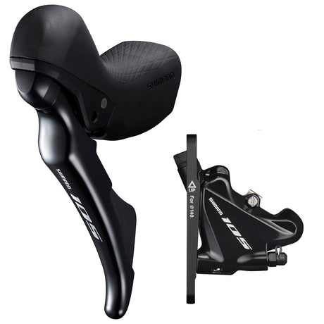 Kit freno a disco idraulico Shimano 105 R7020-R + BR-R7070-R - Posteriore