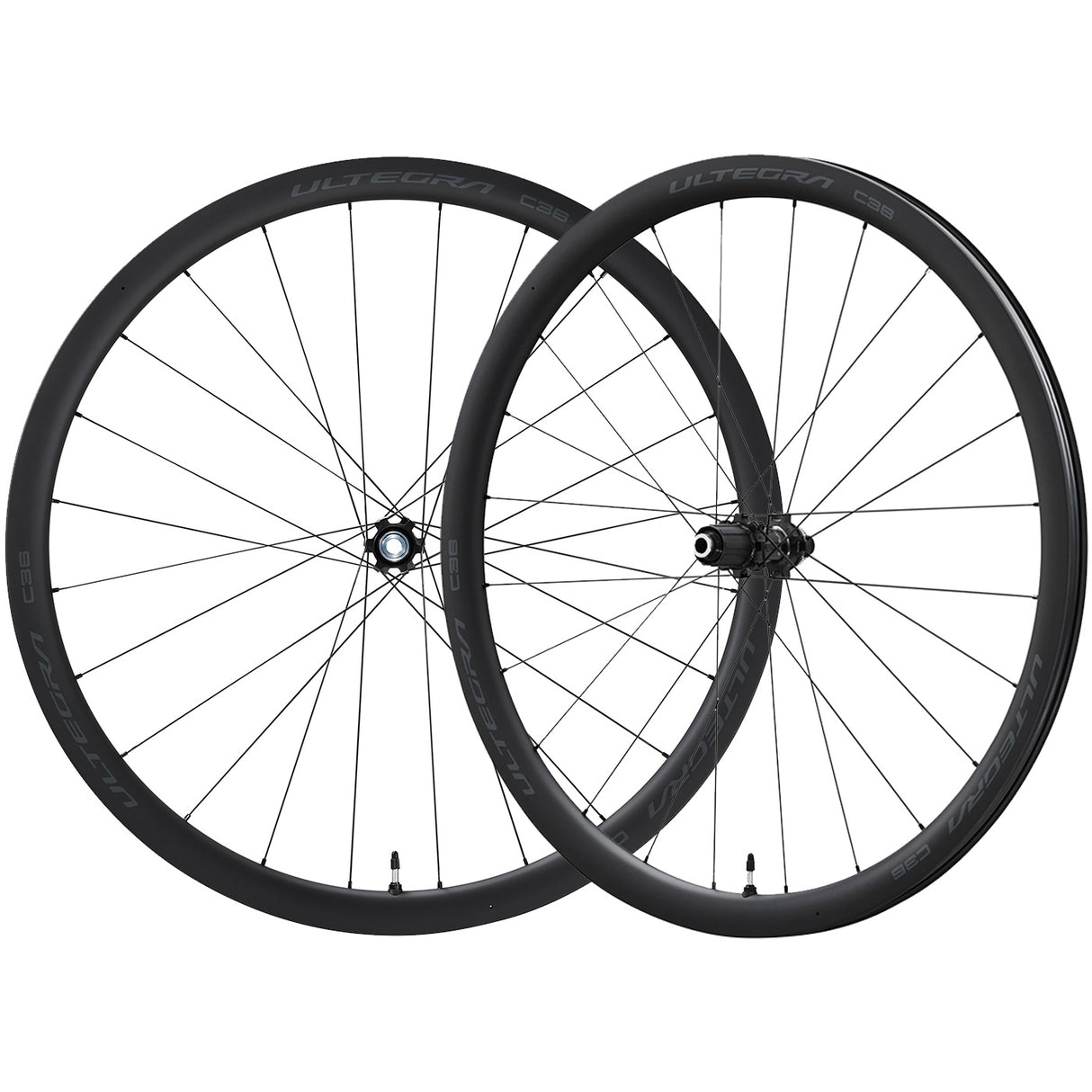 Ruote Shimano Ultegra R8170-C36-TL Disco - Nero - B