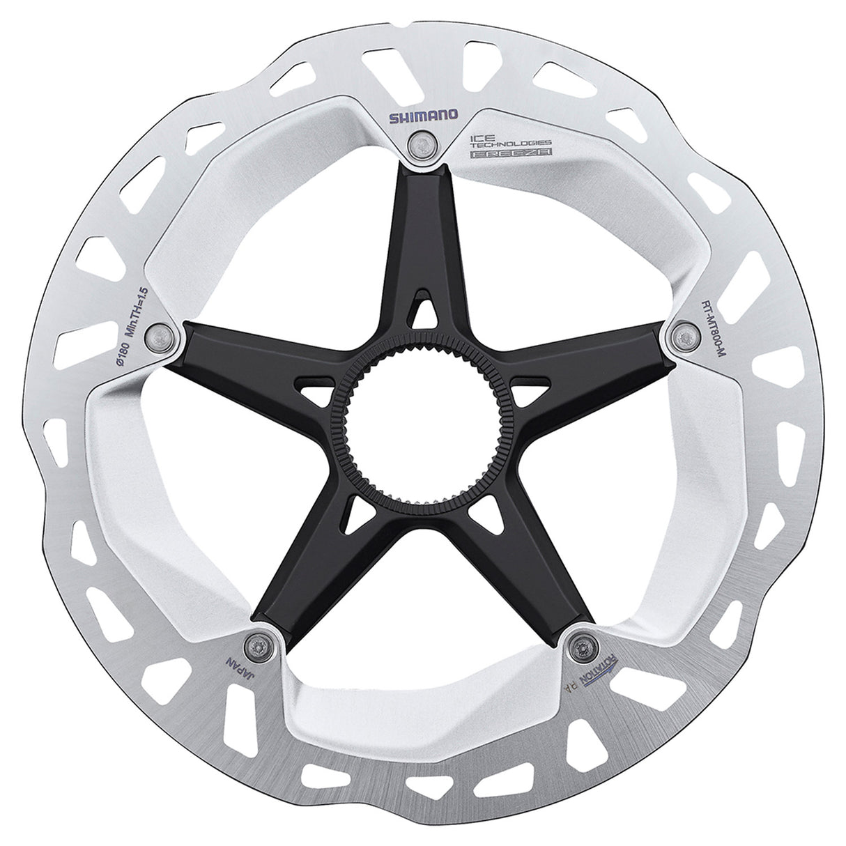 Disco Shimano Center Lock RT-MT800 Ice-Tech Freeza - 180mm