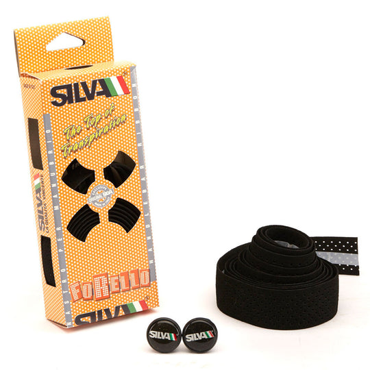 Nastro Manubrio Silva Forello - Nero