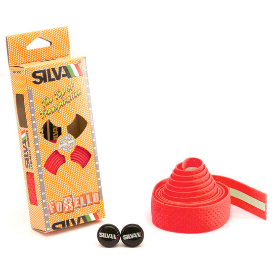 Nastro Manubrio Silva Forello - Rosso