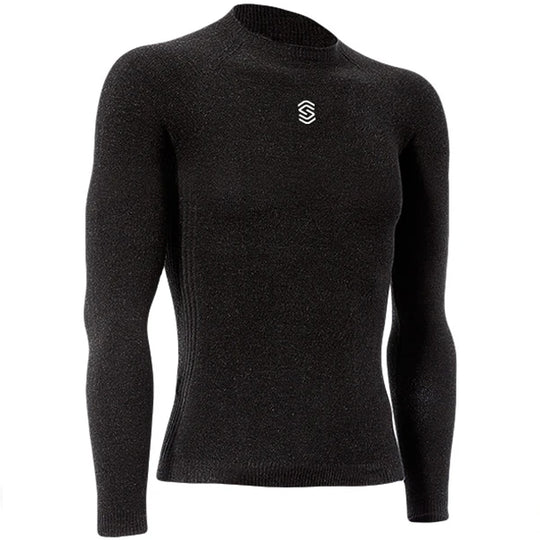 Maglia intima manica lunga Silverskin X-Warm - Grigio scuro