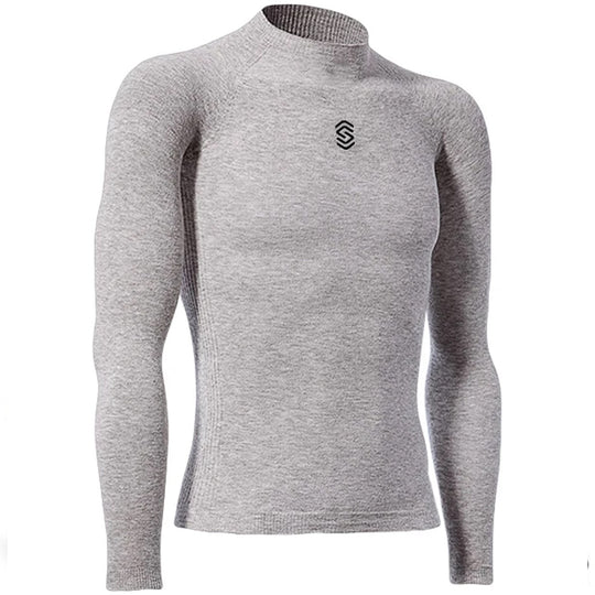 Maglia intima manica lunga Silverskin Stay Warm - Grigio