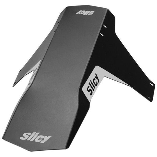 Slicy DH Logo Mudguard - Silver 
