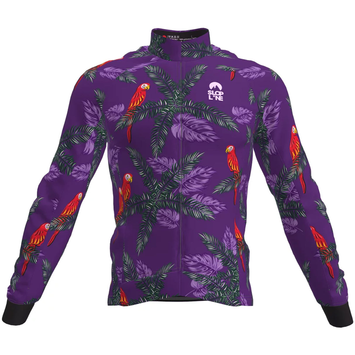Maglia maniche lunghe Slopline Race - Hawaiian purple - D