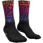 Slopline SubliSbam socks - California black