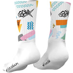Slopline SubliSbam socks - California white