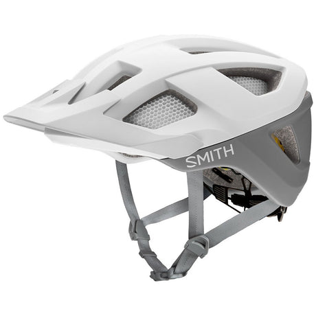 Casco Smith Session Mips - Bianco grigio - M