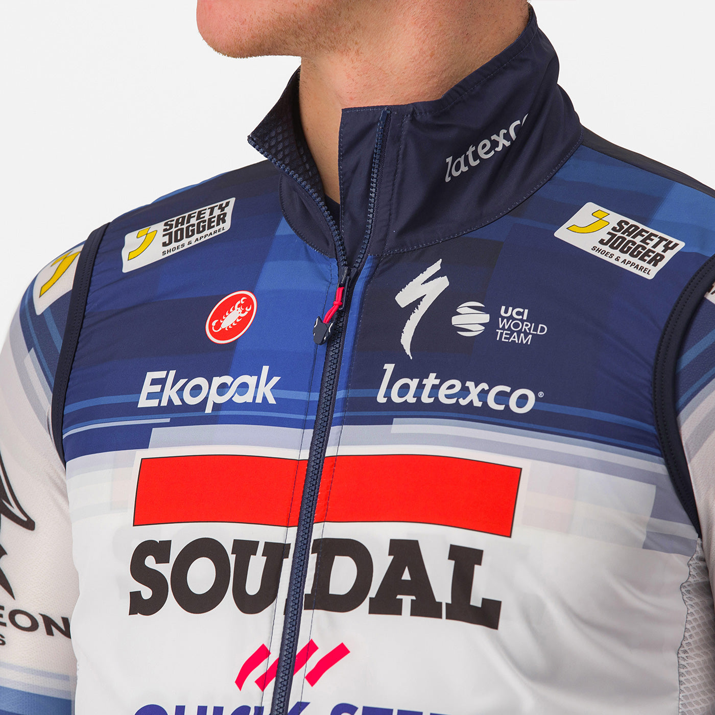 Gilet Soudal Quick-Step Pro Light Wind - A