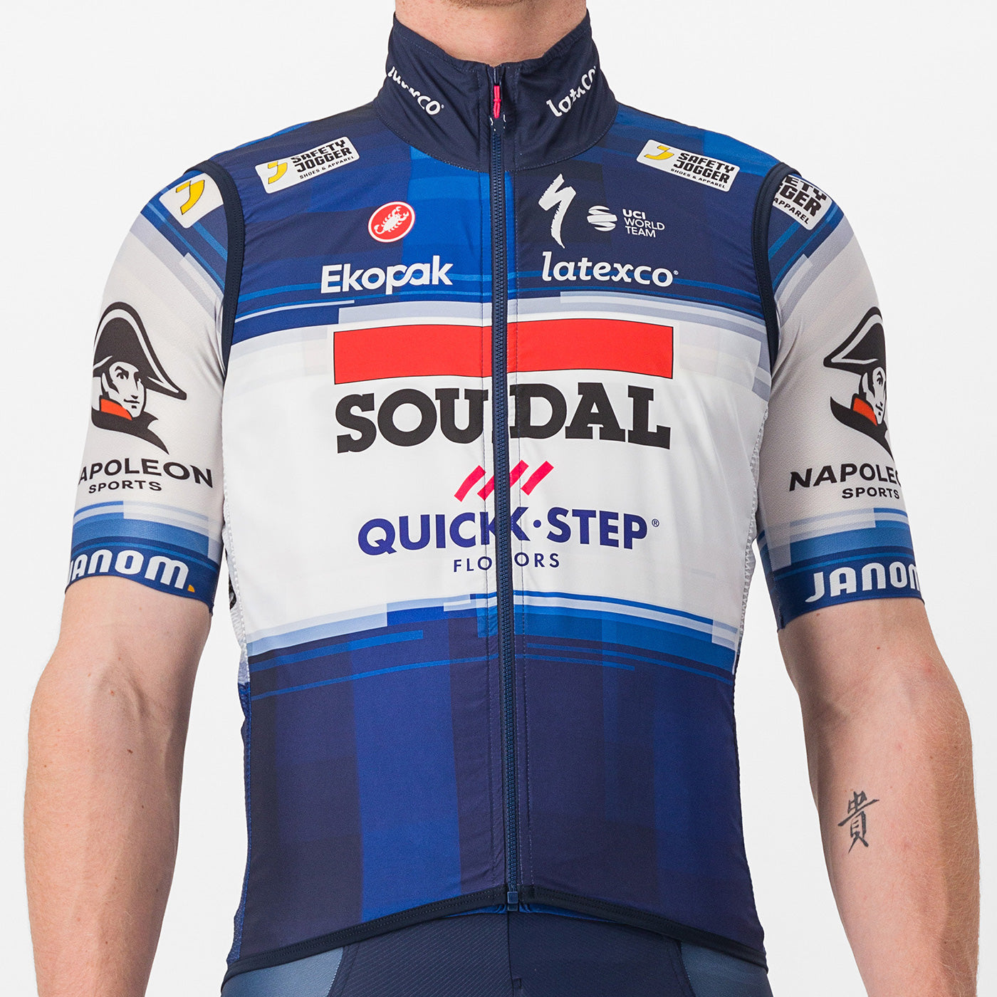 Gilet Soudal Quick-Step Pro Light Wind - O