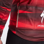 Maglia maniche lunghe Specialized SL Team Expert Softshell - Rosso