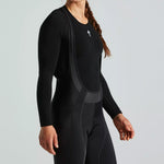 Cuissard long femme Specialized SL Expert Softshell - Negro